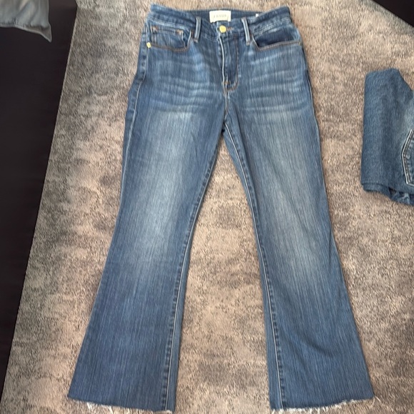 Frame Denim Le Crop‎ Mini Boot 27 - Picture 1 of 4
